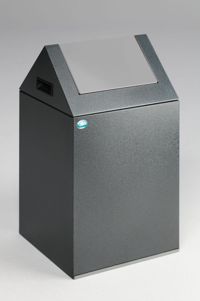 Produktbild Var Wertstoffsammelgerät WSG 40 S Korpus antiksilber Einwurfklappe silber