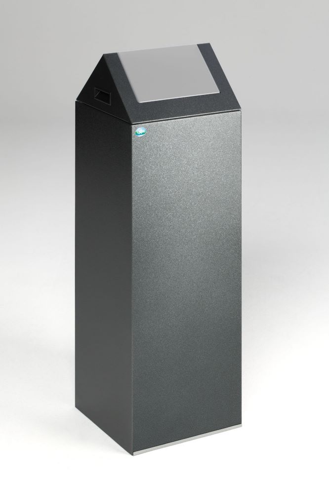 Produktbild Var Wertstoffsammelgerät WSG 85 S Korpus antiksilber Einwurfklappe silber