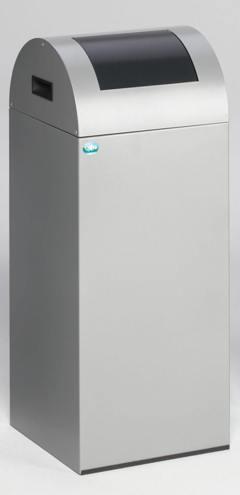 Produktbild Var Wertstoffsammelgerät WSG 55 R Korpus silber Einwurfklappe anthrazit