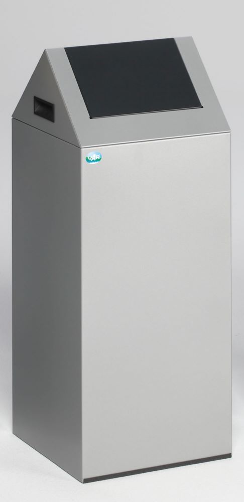 Produktbild Var Wertstoffsammelgerät WSG 55 S Korpus silber Einwurfklappe anthrazit