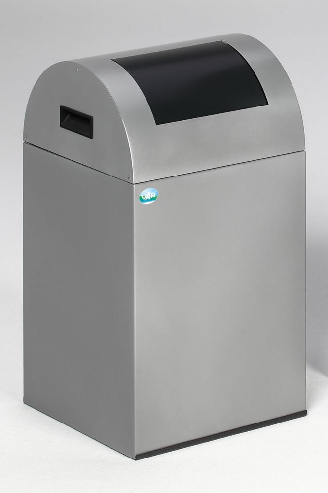 Produktbild Var Wertstoffsammelgerät WSG 40 R Korpus silber Einwurfklappe anthrazit