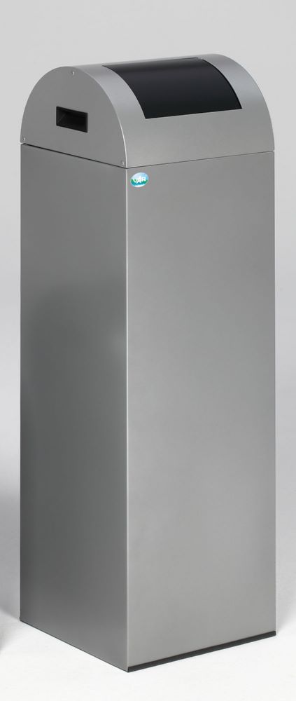 Produktbild Var Wertstoffsammelgerät WSG 85 R Korpus silber Einwurfklappe anthrazit