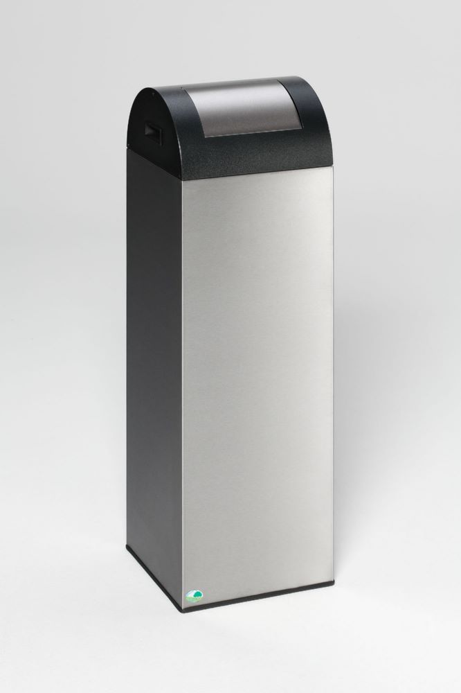 Produktbild Var Wertstoffsammelgerät 85 R Korpus Einwurfklappe Edelstahl Kopfteil antiksilber