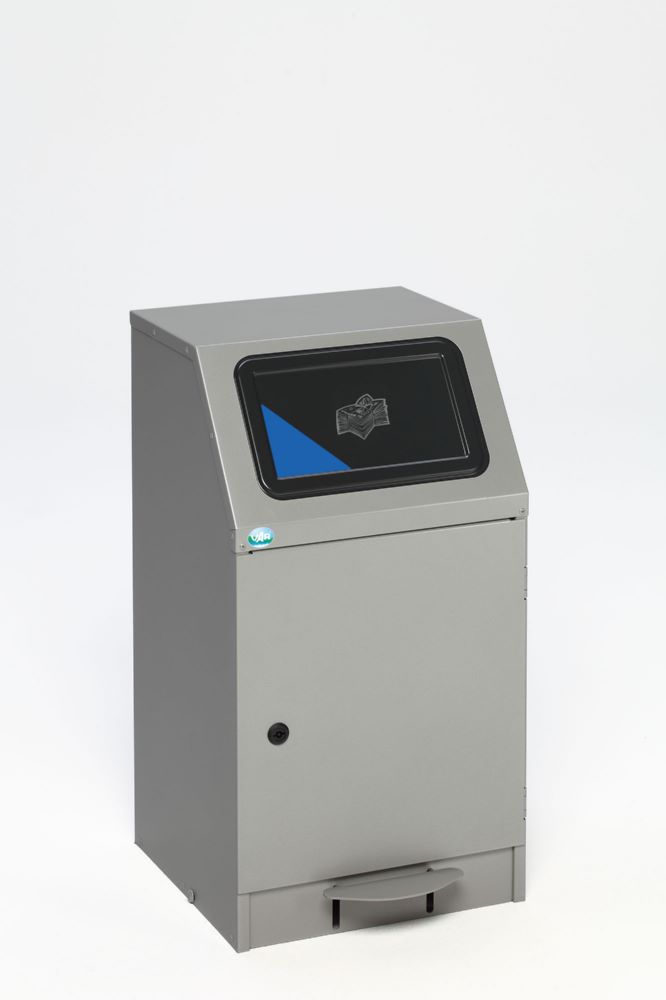 Produktbild Var Wertstoffsammelgerät WSG 45 silber mit Pedal selbstlöschend bild 5