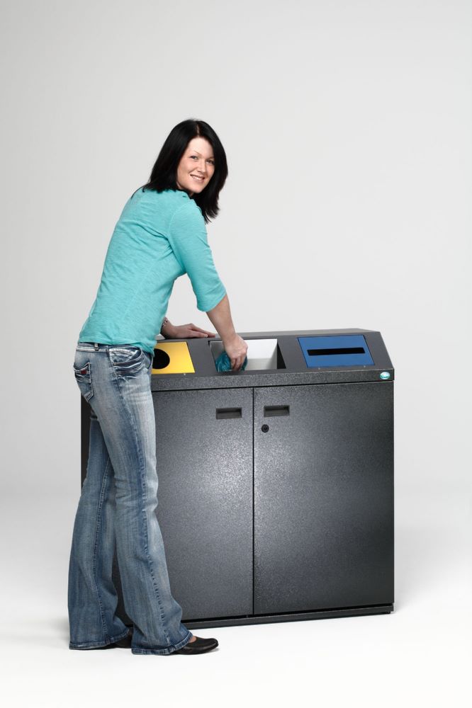 Produktbild Var Wertstoffsammelstation WS 97 antiksilber bild 2