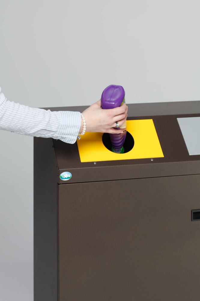 Produktbild Var Wertstoffsammelstation WS 97 dunkelbraun bild 3