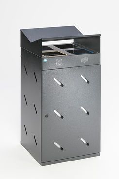 Produktbild VAR Wertstoffsammelstation WS 58 4 Fach 1200 x 800 x 1350 mm