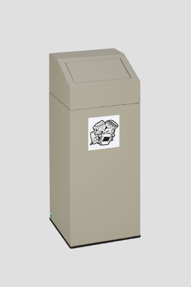 Produktbild Var Wertstoffsammler Grau 76 Liter