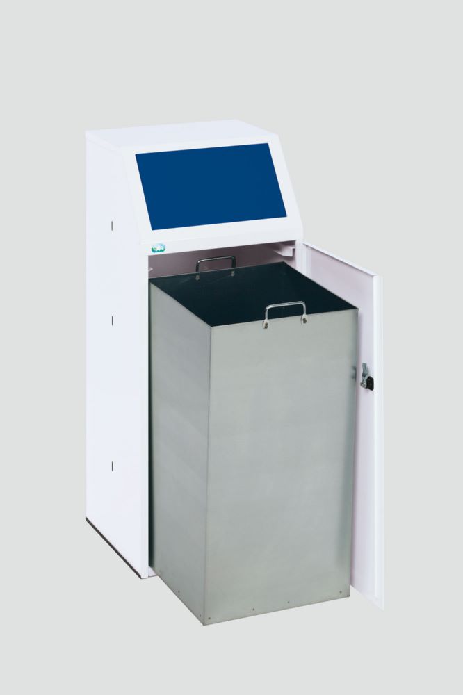 Produktbild Var Wertstoffsammler WSG 69 mit Fronttür enzianblau und Inneneinsatz