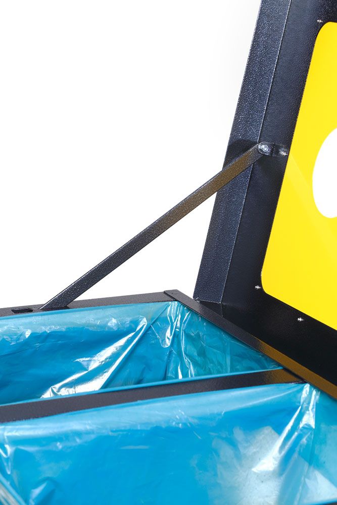 Produktbild Var Wertstoffsammelstation Tetris 3er mit Klemmring antiksilber bild 2