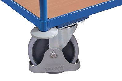 Produktbild Variofit Abweisrollen grau Vollgummi