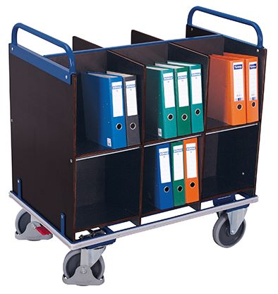 Produktbild Variofit Aktenwagen mit 12 Fächern 1105x700x1185mm bild 3