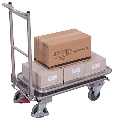 Produktbild Variofit Aluminium Klappbügelwagen mit 2 Etagen Traglast 150kg