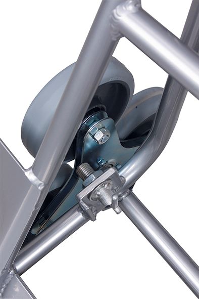 Produktbild Variofit Aluminium Treppenkarre 2 dreiarmige Radsterne Schaufel 300x255mm bild 2