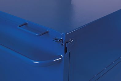 Produktbild Variofit Blechkastenwagen fest verschweißt 1130x720x1105mm Traglast 500kg