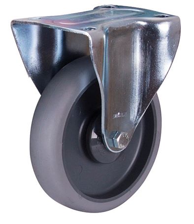 Produktbild Variofit Bockrolle 125x32mm grau thermoplastisch