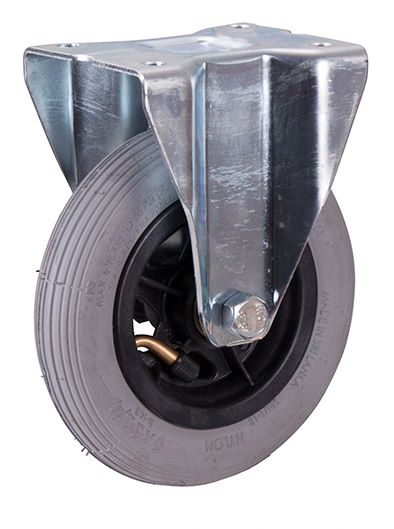 Produktbild Variofit Bockrolle mit Luftreifen 150 x30mm grau Traglast 50kg