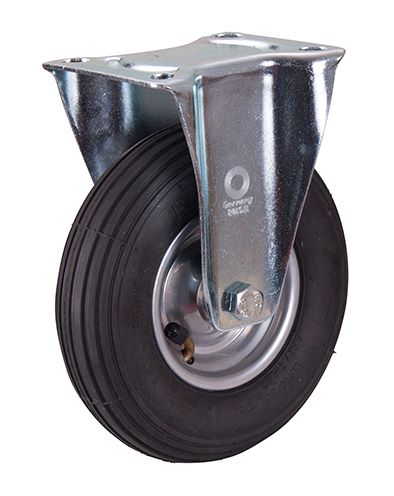 Produktbild Variofit Bockrolle mit Luftreifen 200x50mm schwarz Traglast 75kg