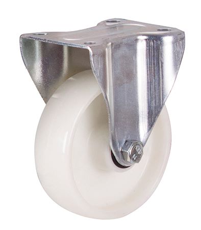 Produktbild Variofit Bockrolle Polyamid 125x38mm weiß Traglast 200kg