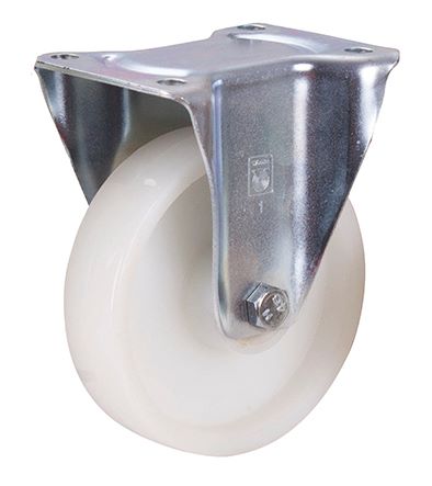 Produktbild Variofit Bockrolle Polyamid 150x40mm weiß Traglast 350kg