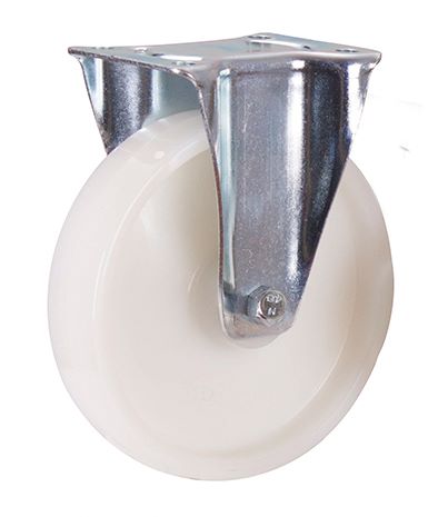 Produktbild Variofit Bockrolle Polyamid 200x50mm weiß Traglast 350kg