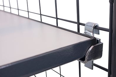 Produktbild Variofit ESD Etagenwagen fest verschweißt 5 Etagen 1115x730x1810mm bild 3