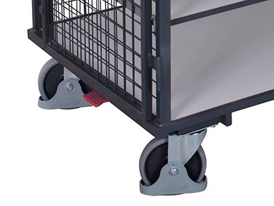 Produktbild Variofit ESD Etagenwagen fest verschweißt 5 Etagen 1115x730x1810mm bild 2