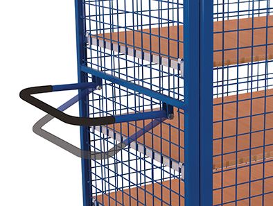 Produktbild Variofit Etagenwagen fest verschweißt 5 Etagen 1115x730x1810mm bild 2