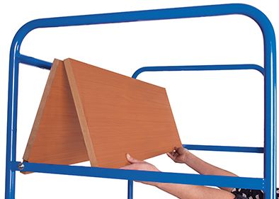 Produktbild Variofit Etagenwagen hoch 1200x700x1890mm mit klappbaren Etagenböden bild 4