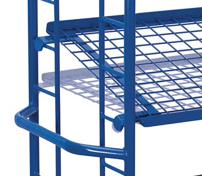 Produktbild Variofit Etagenwagen mit 4 Drahtgitterböden 1805x650x1855mm bild 2