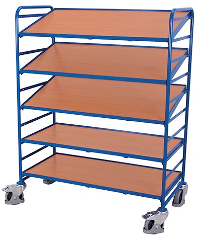 Produktbild Variofit Eurokastenwagen 1350x665x1700mm mit 5 Holzböden