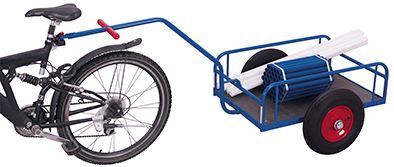 Produktbild Variofit Fahrradanhänger ohne Bordwand 1880x740x740mm Traglast 200kg bild 2