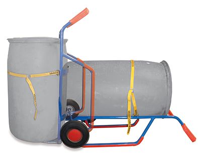 Produktbild Variofit Fasskarre für Kunststofffässer Traglast 250kg 660x470x1190mm bild 2