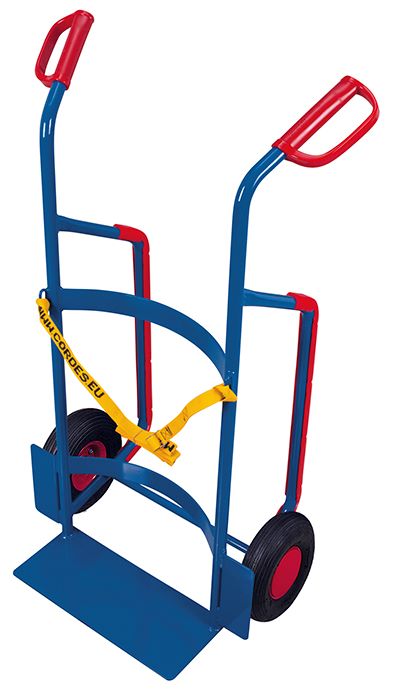 Produktbild Variofit Fasskarre für Kunststofffässer Traglast 250kg 660x470x1190mm bild 3