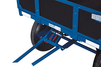 Produktbild Variofit Handpritschenwagen mit Bordwand 2080x1030x1340mm Traglast 1000kg bild 5