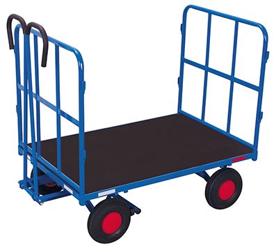 Produktbild Variofit Handpritschenwagen mit 2 Rohrgitterwänden 1120x715x1200mm