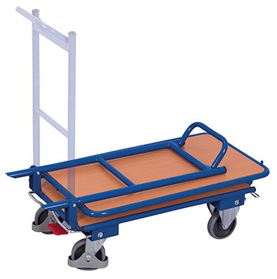 Produktbild Variofit Klappbügelwagen mit 2 Etagen 905x450x970mm Traglast 150kg bild 4