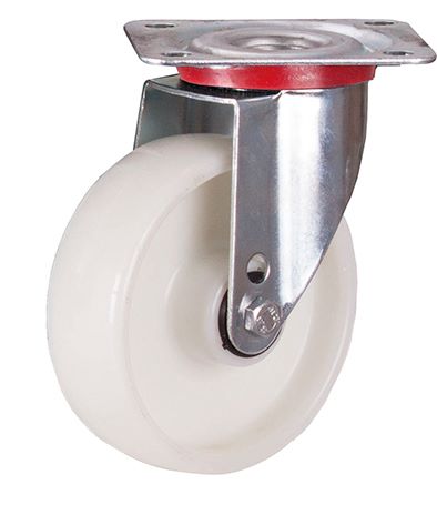 Produktbild Variofit Lenkrolle Polyamid 125x38mm weiß Traglast 200kg