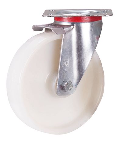 Produktbild Variofit Lenkrolle Polyamid 200x50mm Traglast 350kg weiß