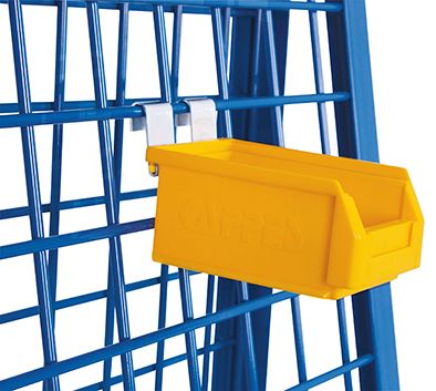 Produktbild Variofit Materialkiste 160x105x75mm gelb Traglast 2kg