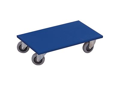 Produktbild Variofit Möbelhund mit thermoplastischer Bereifung Premium blau