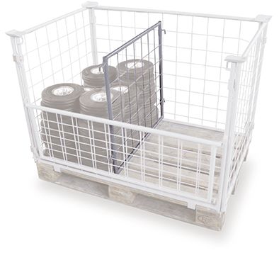 Produktbild Variofit Palettenaufsatz Trenngitter 750x400mm verzinkt