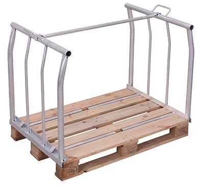 Produktbild Variofit Palettenaufsatz Typ 66 Auflast 300kg Nutzhöhe 1170mm verzinkt