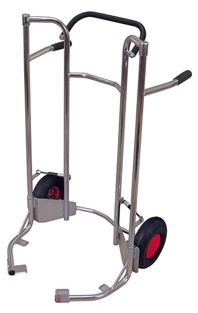 Produktbild Variofit Reifenkarre niedrig Traglast 200kg verzinkt 705x695x1150mm bild 2