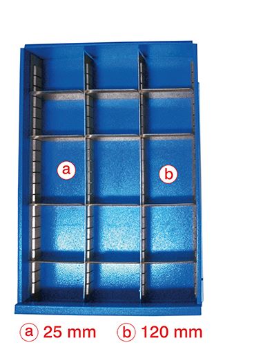 Produktbild Variofit Schubladeneinteilungsset 390x535x65mm