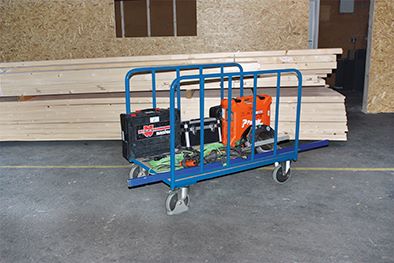 Produktbild Variofit Seitenbügelwagen mit 2 Rohrwänden 1260x800x1045mm