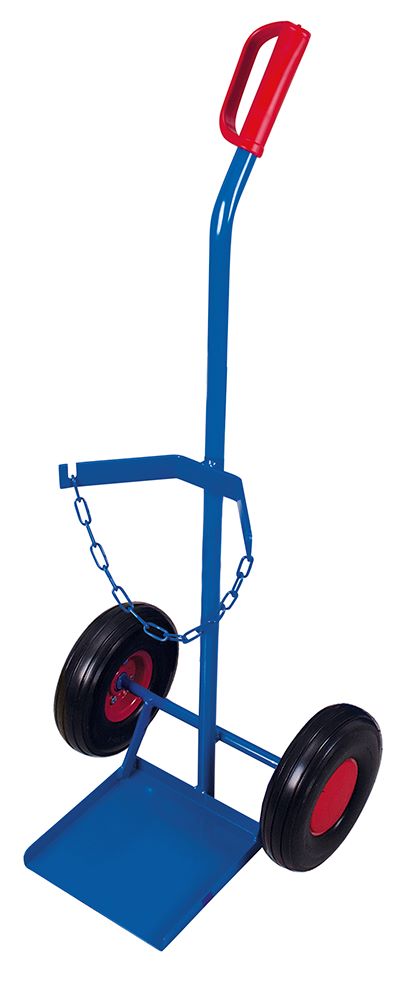 Produktbild Variofit Stahlflaschenkarre 1 mal 20 40 oder 50 Liter Traglast 100kg