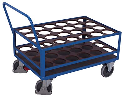 Produktbild Variofit Stahlflaschenwagen 1265x775x1000mm