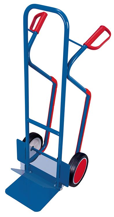 Produktbild Variofit Stahlrohrkarre Traglast 200kg mit abklappbarer Schaufel