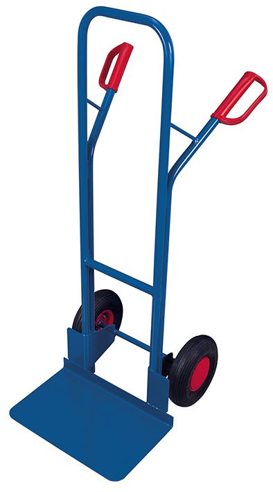 Produktbild Variofit Stahlrohrkarre mit großer Schaufel Traglast 250kg 570x650x1305mm bild 2